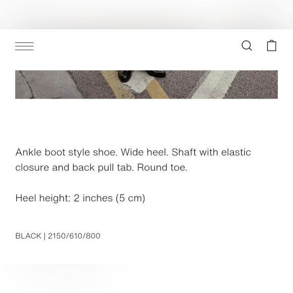 Zara Sleek Black Ankle Booties - Picture 15 of 15